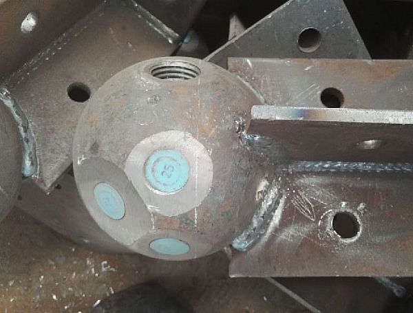 毕节螺栓球球塞，网架配件